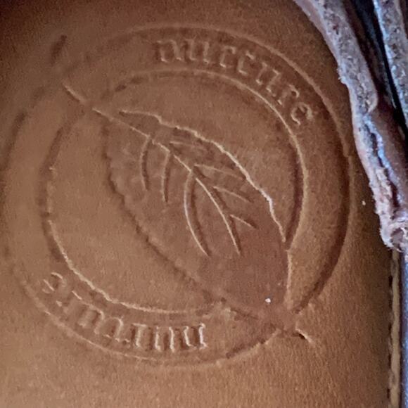 Nurture Sandals Brown Women's Size 8M Open Toe Sling Back - Picture 8 of 11